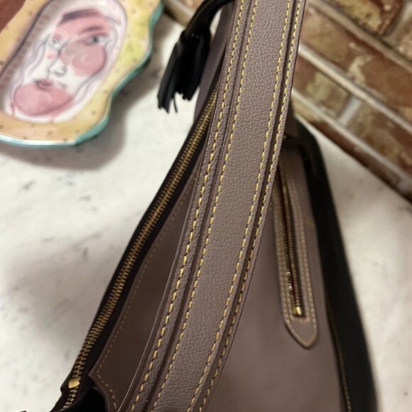 Dooney & Bourke leather Sophie hobo bag - Picture 4 of 13